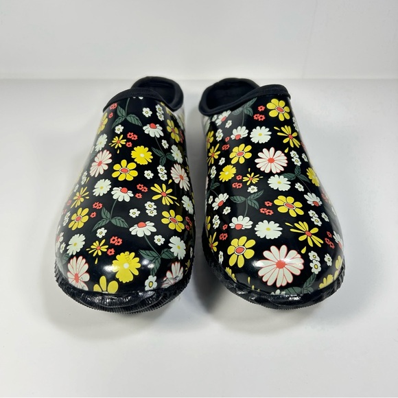 Western Chief Petal Party Garden Waterproof Floral Slip-On Clogs Shoes Women’s 8 - Picture 9 of 14